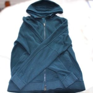 lululemon navy sweatshirt zip up